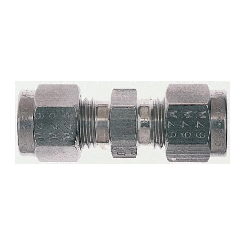 Parker Stainless Steel Pipe Fitting Union 9/16-20 in 6SC6-316
