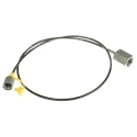 Stauff Hydraulic Test Point Hose 1m Length, Metric and G 1/2 Connections, 400 bar Pressure SMS 20/M 1/2" 1000A