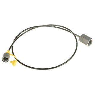 Stauff Hydraulic Test Point Hose 1m Length, Metric and G 1/2 Connections, 400 bar Pressure SMS 20/M 1/2" 1000A