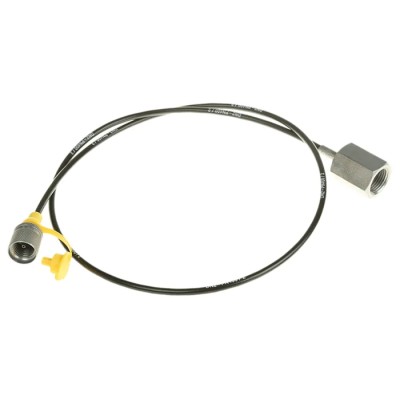 Stauff Hydraulic Test Point Hose 1m Length, Metric and G 1/2 Connections, 400 bar Pressure SMS 20/M 1/2" 1000A