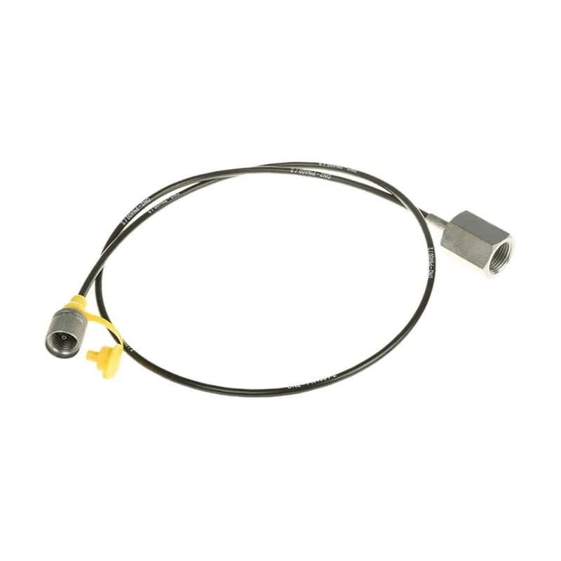 Stauff Hydraulic Test Point Hose 1m Length, Metric and G 1/2 Connections, 400 bar Pressure SMS 20/M 1/2" 1000A