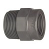Georg Fischer Plastic Pipe Fitting Straight Threaded Reducer 1 in 10 bar Black PVC-U 721910842