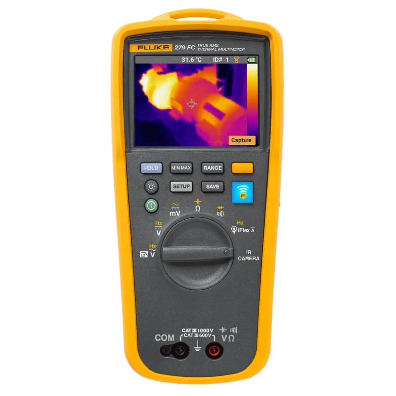 Fluke 279 FC TRMS Thermal Multimeter Kit with 45.7 cm iFlex Flexible Current Probe, Rechargeable FLUKE-279FC/IFLEX