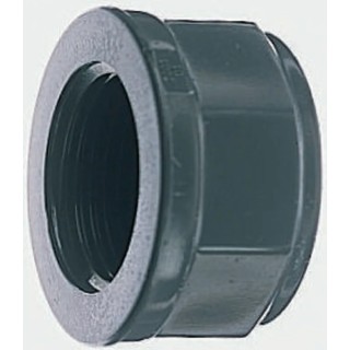 Georg Fischer Plastic Pipe Fitting Polyvinyl Chloride (Unplasticised) 1 in Thread Size 721960608