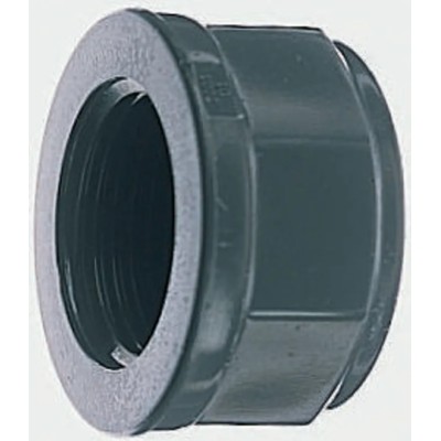 Georg Fischer Plastic Pipe Fitting Polyvinyl Chloride (Unplasticised) 1 in Thread Size 721960608