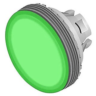 EAO Green Round Modular Switch Lens for Use with 84 Series 84-7111.500