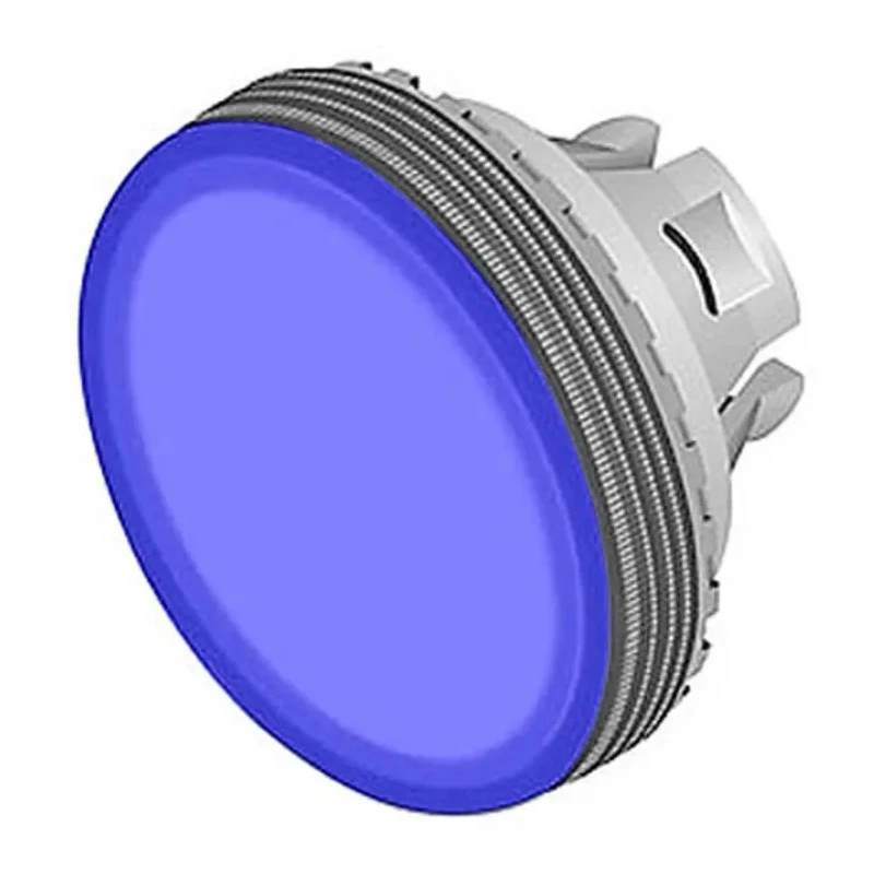 EAO Blue Round Modular Switch Lens for Use with 84 Series 84-7111.600