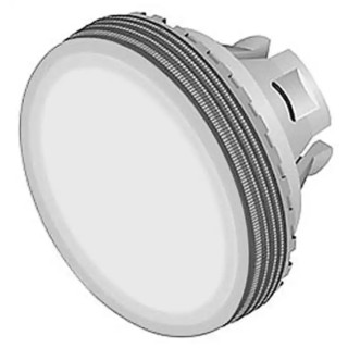 EAO White Round Modular Switch Lens for Use with 84 Series 84-7111.700