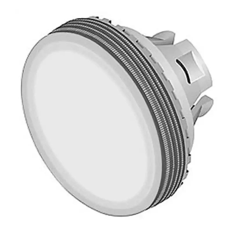 EAO White Round Modular Switch Lens for Use with 84 Series 84-7111.700