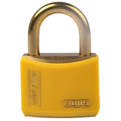 ABUS Brass Safety Padlock Keyed Alike Weatherproof 6 mm Shackle 40mm Body XR0084T40KA2