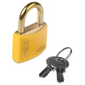 ABUS Brass Safety Padlock Keyed Alike Weatherproof 6 mm Shackle 40mm Body XR0084T40KA2