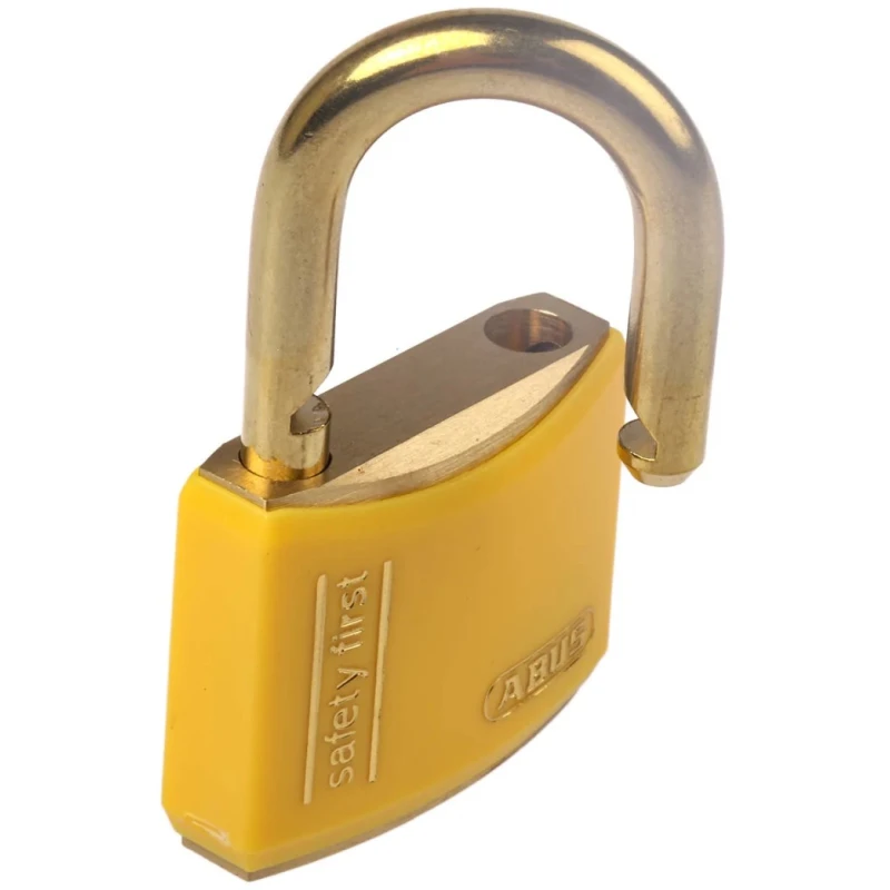 ABUS Brass Safety Padlock Keyed Alike Weatherproof 6 mm Shackle 40mm Body XR0084T40KA2