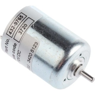 McLennan Servo Supplies Servo Motor 12V 2.9 W 3000rpm 1.5 Ncm Max Output Torque 3 mm Shaft Diameter 9904 120 18105