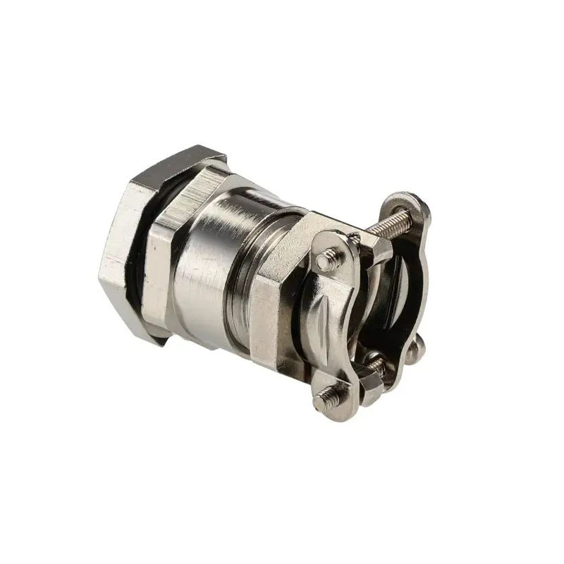 Lapp SKINDICHT Series 50 Cable Gland, Nickel-Plated Brass, M16 Thread Size, Cable Diameter 5-8mm, IP55 52103310+52106800