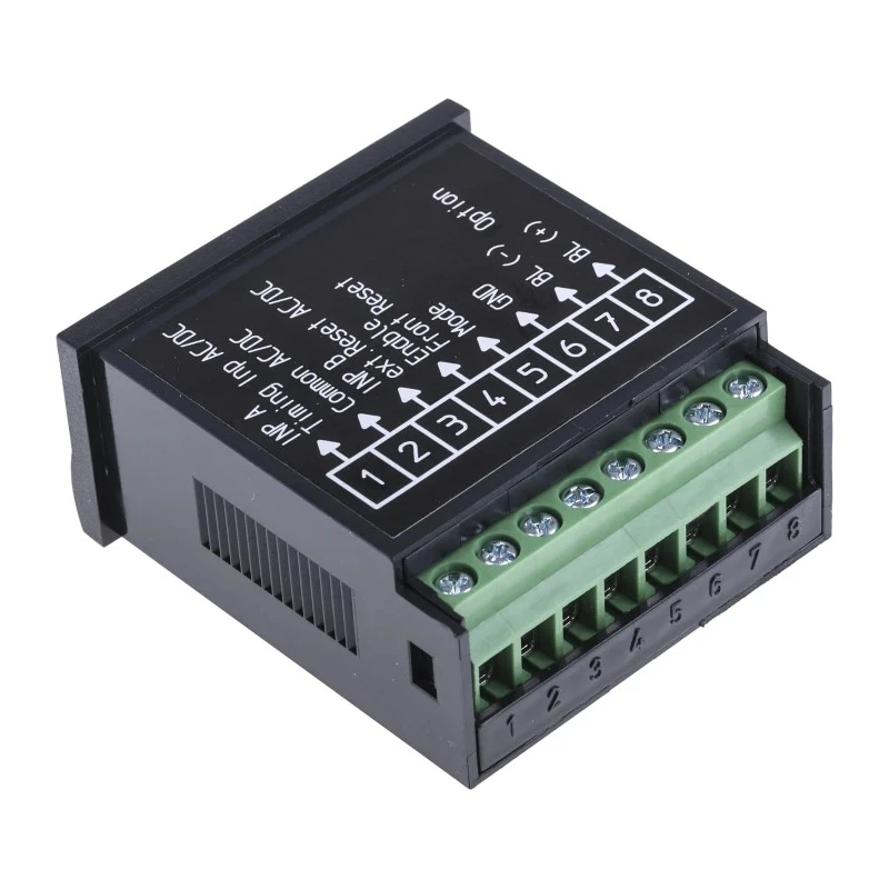 Kubler 8 Digit Counter CODIX 134, 8mm Digit Height, Panel Mount, 22.2x45mm Cut-Out 6.134.012.853