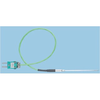 RS PRO Type K Thermocouple Stainless Steel Probe 130 mm Length 2 mm Diameter -40 °C to 700 °C 433-4341