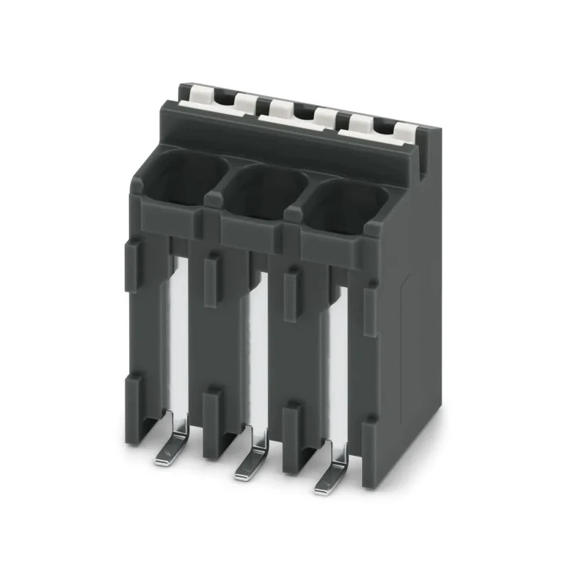 Phoenix Contact SPT-SMD 1.5/ 3-V-3.5 R32 Series PCB Terminal Block, 3-Contact, 3.5 mm Pitch, Surface Mount, 320V 1824093