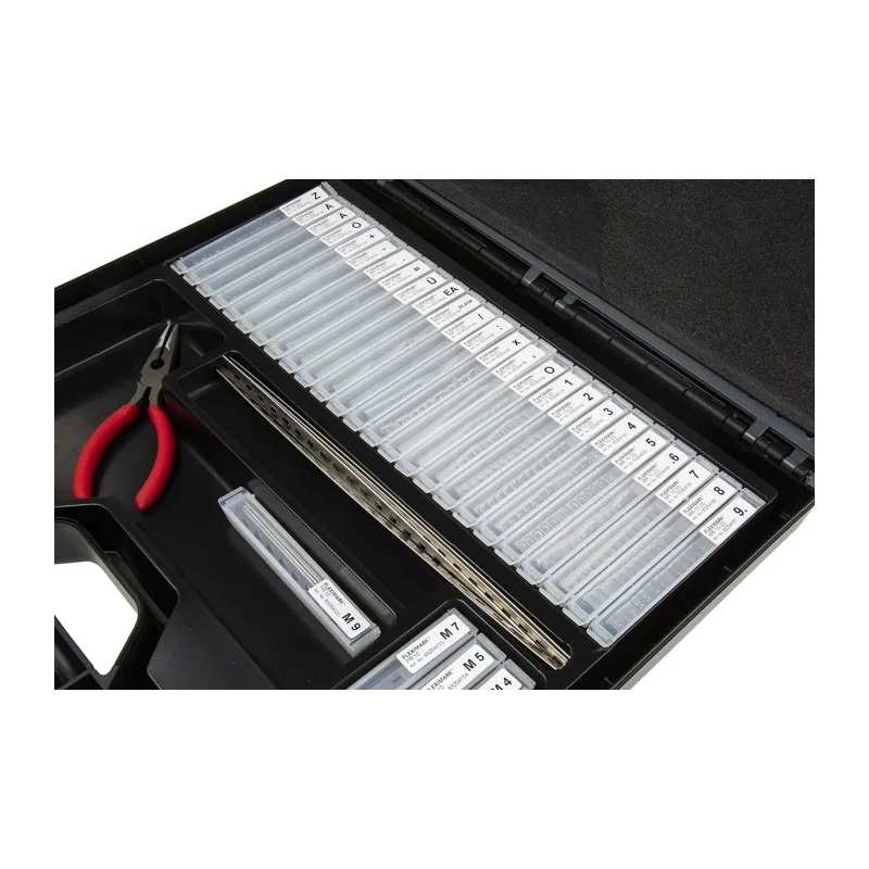 Lapp Fleximark Cable Marker Kit Stainless Steel Acid Resistant Labels Cable Tie Kit 83254222