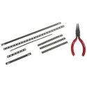 Lapp Fleximark Cable Marker Kit Stainless Steel Acid Resistant Labels Cable Tie Kit 83254222