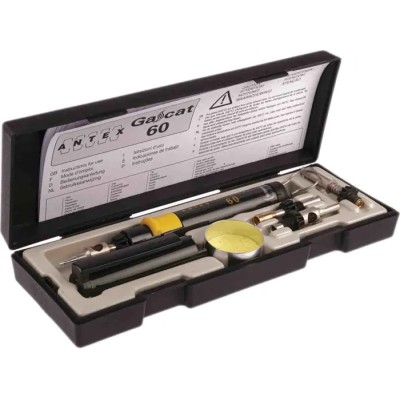 Ersa 60W Gas Soldering Iron Kit with Robust Plastic Case, Tray and Cleaning Sponge XG060KT