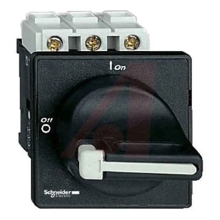 Schneider Electric 3-Pole Panel Mount Isolator Switch IP65 14.5A 15 kW VBD0