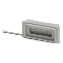 Phoenix Contact D-Sub Connector Accessory Cover for VS-15 Panel Mounting Frame, 15 Contacts, Polyamide, IP54, Grey 1887099