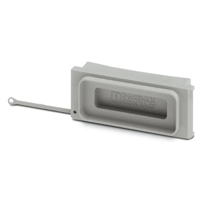 Phoenix Contact D-Sub Connector Accessory Cover for VS-15 Panel Mounting Frame, 15 Contacts, Polyamide, IP54, Grey 1887099