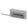 Phoenix Contact D-Sub Connector Accessory Cover for VS-15 Panel Mounting Frame, 15 Contacts, Polyamide, IP54, Grey 1887099