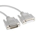 Phoenix Contact Male D-Sub 15-Pin to Female DB15 Serial Cable 2m Polyvinyl Chloride Jacket VS-15-DSUB-20-LI-2.0 DB15