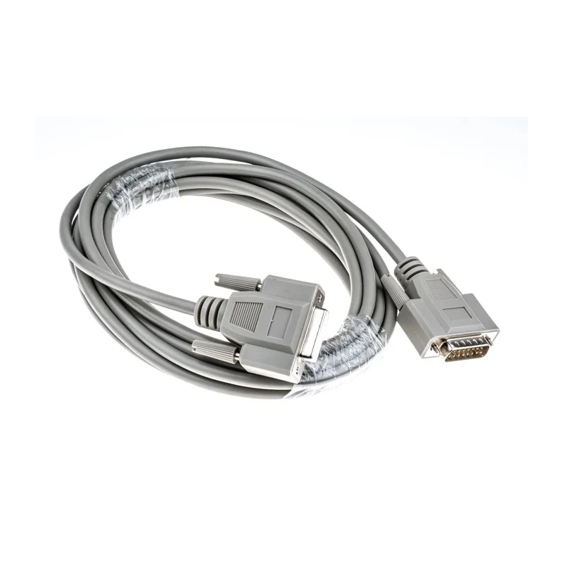 Phoenix Contact Serial Cable Male D-Sub 15-Pin to Female DB15, 5 m Polyvinyl Chloride Jacket, 125V VS-15-DSUB-20-LI-5.0