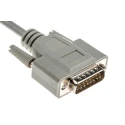 Phoenix Contact Serial Cable Male D-Sub 15-Pin to Female DB15, 5 m Polyvinyl Chloride Jacket, 125V VS-15-DSUB-20-LI-5.0