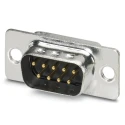 Phoenix Contact 9 Way Straight Panel Mount D-Sub Connector 125V 5A VS-09-ST-DSUB-EG 1688793