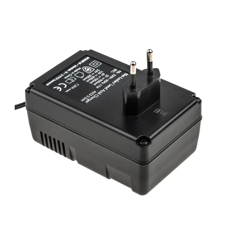 Ansmann Lead Acid Battery Charger Compatible with 2 V, 6 V, 12 V, 24 V Batteries 900 mA Charge Current 2.4 to 24 Ah 9164016