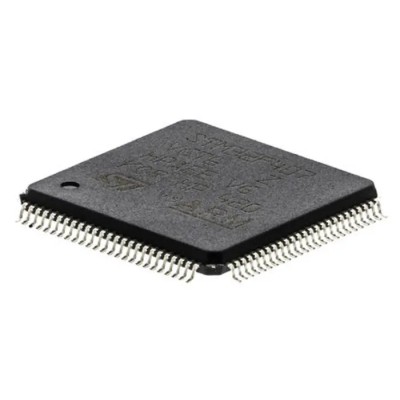 STMicroelectronics 32 bit ARM Cortex M7 Microcontroller 216 MHz, 2.048MB FLASH, 512kB RAM, 100-Pin LQFP STM32F767VIT6