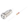 RS PRO Illuminated Push Button Switch, Latching, Panel Mount, 12 mm Cutout, SPST, Blue LED, IP40, 36 V dc 111-6513