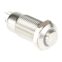 RS PRO Illuminated Push Button Switch Latching Panel Mount 12 mm Cutout SPST Red LED IP40 36V dc 111-6519
