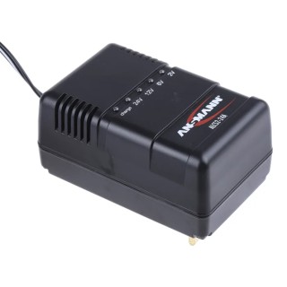 Ansmann Battery Charger ALCS 2-24A for Lead Acid Batteries 2V 6V 12V 24V 900mA with UK Plug 9564006-1