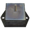 Paulstra Hutchinson M10 Anti-Vibration Mount Male Buffer Foot Rubber, 800 daN Compression, 77 mm Height 534079