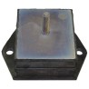 Paulstra Hutchinson M10 Anti-Vibration Mount Male Buffer Foot Rubber, 800 daN Compression, 77 mm Height 534079