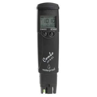 Hanna Instruments pH Meter , ±0.05 pH Accuracy, 0.01 pH Resolution, 0 to 14 pH Range, 60°C Max Operating Temperature HI-98130