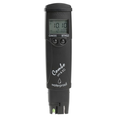 Hanna Instruments pH Meter , ±0.05 pH Accuracy, 0.01 pH Resolution, 0 to 14 pH Range, 60°C Max Operating Temperature HI-98130