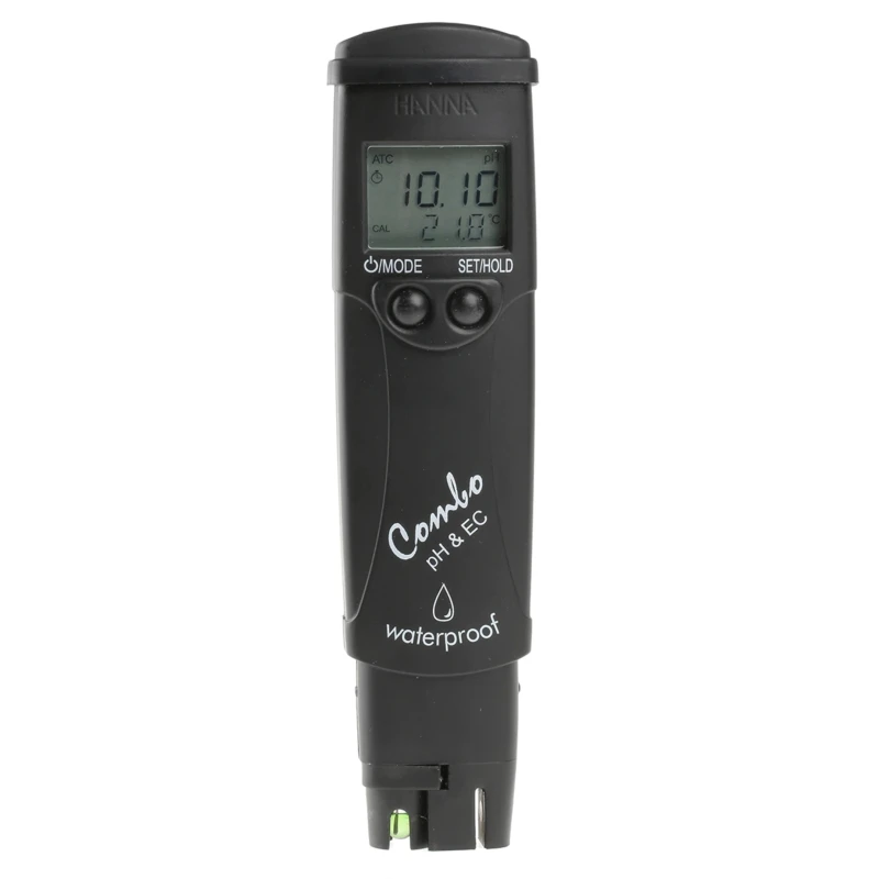 Hanna Instruments pH Meter , ±0.05 pH Accuracy, 0.01 pH Resolution, 0 to 14 pH Range, 60°C Max Operating Temperature HI-98130