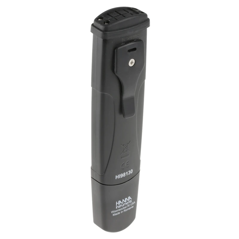 Hanna Instruments pH Meter , ±0.05 pH Accuracy, 0.01 pH Resolution, 0 to 14 pH Range, 60°C Max Operating Temperature HI-98130