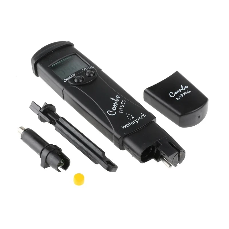 Hanna Instruments pH Meter , ±0.05 pH Accuracy, 0.01 pH Resolution, 0 to 14 pH Range, 60°C Max Operating Temperature HI-98130
