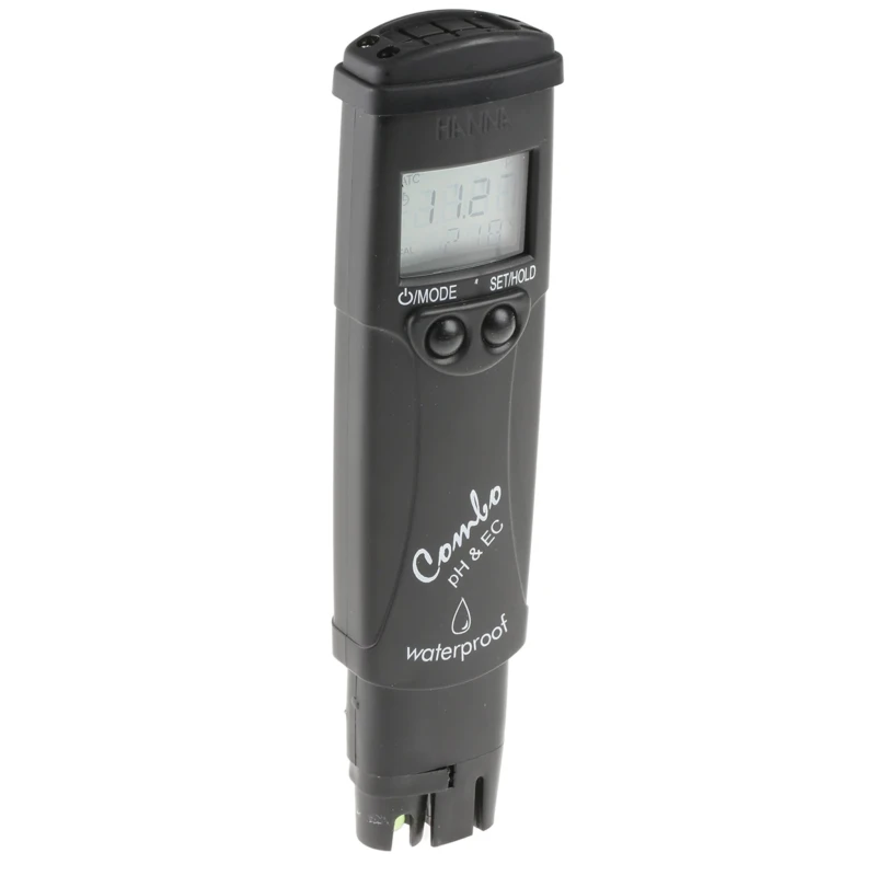 Hanna Instruments pH Meter , ±0.05 pH Accuracy, 0.01 pH Resolution, 0 to 14 pH Range, 60°C Max Operating Temperature HI-98130