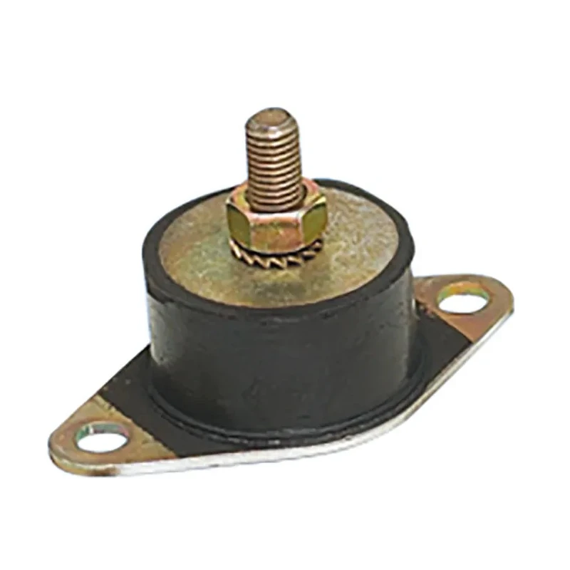 Paulstra Hutchinson Round M12 Male Buffer Foot Anti-Vibration Mount with 250 daN Compression, 65 mm Overall Height 53924355