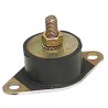 Paulstra Hutchinson Round M12 Male Buffer Foot Anti-Vibration Mount with 250 daN Compression, 65 mm Overall Height 53924355