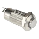 RS PRO Illuminated Push Button Switch, Latching, Panel Mount, 12 mm Cutout, SPST, Yellow LED, IP40, 36 V dc 111-6523