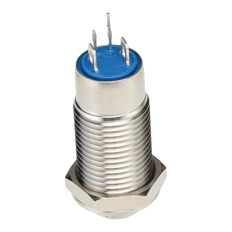 RS PRO Illuminated Push Button Switch, Latching, Panel Mount, 12 mm Cutout, SPST, Yellow LED, IP40, 36 V dc 111-6523