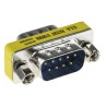 Phoenix Contact D-Sub Adapter 9-Way Male to Male, Straight Orientation, Gold over Nickel Contacts, Chromated Steel 1652651